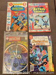 MaxSold Auction: Vintage DC Batman Comics - Los Angeles (California, USA) PARTNER MANAGED Estate Sale Online Auction - Shoup Avenue (CONDO)