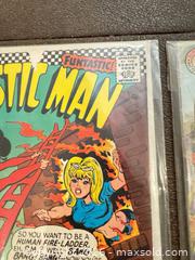 MaxSold Auction: Vintage DC comics Plastic Man Aquaman - Los Angeles (California, USA) PARTNER MANAGED Estate Sale Online Auction - Shoup Avenue (CONDO)