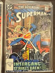 MaxSold Auction: Vintage DC Comics Superman 1980's - Los Angeles (California, USA) PARTNER MANAGED Estate Sale Online Auction - Shoup Avenue (CONDO)