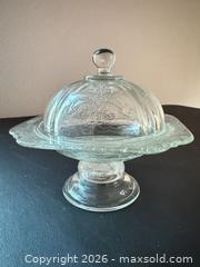 MaxSold Auction: Vintage Federal Glass Butter Dish - Los Angeles (California, USA) PARTNER MANAGED Estate Sale Online Auction - Shoup Avenue (CONDO)