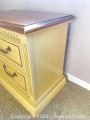 MaxSold Auction: Vintage French Provincial Style Nightstand (1 of 2) - Los Angeles (California, USA) PARTNER MANAGED Estate Sale Online Auction - Shoup Avenue (CONDO)