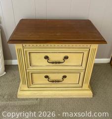 MaxSold Auction: Vintage French Provincial Style Nightstand (2 of 2) - Los Angeles (California, USA) PARTNER MANAGED Estate Sale Online Auction - Shoup Avenue (CONDO)