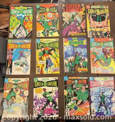 MaxSold Auction: Vintage Green Lantern Comic Books DC  - Los Angeles (California, USA) PARTNER MANAGED Estate Sale Online Auction - Shoup Avenue (CONDO)