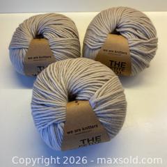 MaxSold Auction: 3 Unused Balls of 100% Peruvian Highland Wool Yarn - Toronto (Ontario, Canada) SELLER MANAGED Downsizing Online Auction - Lamb Avenue