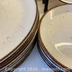 MaxSold Auction: Mid-Century Lifestyle Set of 10 Dinner and 10 Dessert Plates - Toronto (Ontario, Canada) SELLER MANAGED Downsizing Online Auction - Lamb Avenue