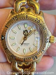 MaxSold Auction: Pre-Loved Tag Heuer Professional 200m Gold Plated Quartz Women's Watch - Marked  - Toronto (Ontario, Canada) PARTNER MANAGED Reseller Online Auction - Queen Street Wt.