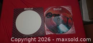 MaxSold Auction: 2- Meatloaf Set 1 rere picture disc an the Original Album - Greece (New York, USA) SELLER MANAGED Downsizing Online Auction -  Joanne Drive