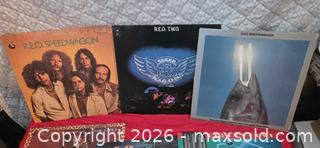 MaxSold Auction: 8 - R.E.O. Speedwagon Record Albums  - Greece (New York, USA) SELLER MANAGED Downsizing Online Auction -  Joanne Drive