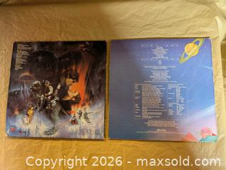 MaxSold Auction: 2 star wars records with booklet - Welland (Ontario, Canada) SELLER MANAGED Reseller Online Auction - Young Road