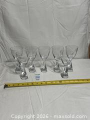 MaxSold Auction: Danish Holmegaard Crystal Wine Glasses Set Of 7  - Ottawa (Ontario, Canada) SELLER MANAGED Downsizing Online Auction - Prince Albert Street