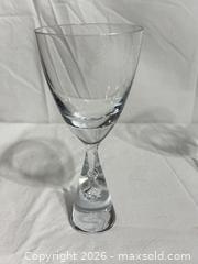 MaxSold Auction: Danish Holmegaard Crystal Wine Glasses Set Of 7  - Ottawa (Ontario, Canada) SELLER MANAGED Downsizing Online Auction - Prince Albert Street