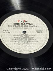 MaxSold Auction: Eric Clapton  The Cream Of Eric Clapton Vinyl Record Album 1987  - Ottawa (Ontario, Canada) SELLER MANAGED Downsizing Online Auction - Prince Albert Street