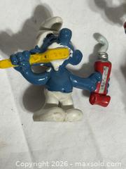 MaxSold Auction: Peyo Schleich Smurfs Germany POVC Action Figures 1980's  - Ottawa (Ontario, Canada) SELLER MANAGED Downsizing Online Auction - Prince Albert Street