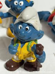 MaxSold Auction: Peyo Schleich Smurfs Germany POVC Action Figures 1980's  - Ottawa (Ontario, Canada) SELLER MANAGED Downsizing Online Auction - Prince Albert Street