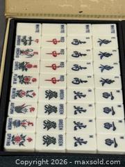 MaxSold Auction: Vintage 1970's Mah Jong Mahjong Game Unused Brand New Never Played With  - Ottawa (Ontario, Canada) SELLER MANAGED Downsizing Online Auction - Prince Albert Street