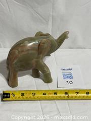 MaxSold Auction: Vintage Marble Onyx Solid Stone Carved Elephant  - Ottawa (Ontario, Canada) SELLER MANAGED Downsizing Online Auction - Prince Albert Street