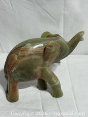 MaxSold Auction: Vintage Marble Onyx Solid Stone Carved Elephant  - Ottawa (Ontario, Canada) SELLER MANAGED Downsizing Online Auction - Prince Albert Street