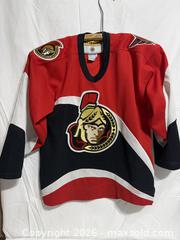 MaxSold Auction: Vintage Ottawa Senators NHL Hockey Jersey  - Ottawa (Ontario, Canada) SELLER MANAGED Downsizing Online Auction - Prince Albert Street