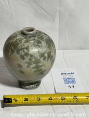 MaxSold Auction: Vintage Studio Pottery Crystalline Glaze Vase  - Ottawa (Ontario, Canada) SELLER MANAGED Downsizing Online Auction - Prince Albert Street