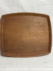 MaxSold Auction: Vintage Teak Serving Bentwood Tray By Swedish Brand Ary Nybro Fanerprodukter  - Ottawa (Ontario, Canada) SELLER MANAGED Downsizing Online Auction - Prince Albert Street