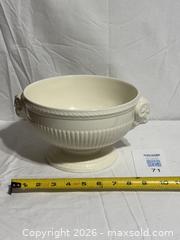 MaxSold Auction: Vintage Wedgwood Edme Pattern Footed Serving Bowl Ram Handles  - Ottawa (Ontario, Canada) SELLER MANAGED Downsizing Online Auction - Prince Albert Street