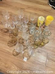 MaxSold Auction: Mixed Glassware Lot: Wine, Champagne, Goblets & Tumblers (20+) - Surrey (British Columbia, Canada) SELLER MANAGED Estate Sale Online Auction - 72 Avenue