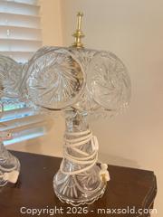 MaxSold Auction: Pair of Art Deco Crystal Table Lamps, Clear Crystal  - Surrey (British Columbia, Canada) SELLER MANAGED Estate Sale Online Auction - 72 Avenue