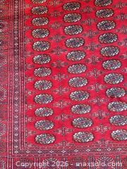 MaxSold Auction: Red Rectangular Area Rug, 5' 1" x 7' 9" - Saanich (British Columbia, Canada) PARTNER MANAGED Moving Online Auction - Marsett Place (CONDO)