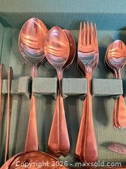 MaxSold Auction: Stuart Stainless Steel & EP Flatware Set, Service for 8 - Saanich (British Columbia, Canada) PARTNER MANAGED Moving Online Auction - Marsett Place (CONDO)