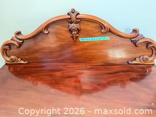 MaxSold Auction: Traditional Mahogany Solid Wood Sideboard / Buffet - Saanich (British Columbia, Canada) PARTNER MANAGED Moving Online Auction - Marsett Place (CONDO)