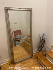 MaxSold Auction: Silver Trim Mirror - Toronto (Ontario, Canada) SELLER MANAGED Moving Online Auction - Lansdowne Avenue