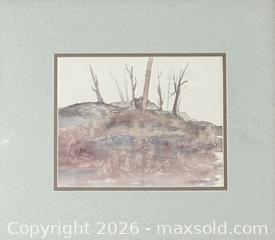 MaxSold Auction: 2006 Watercolour Painting Signed & Framed - Newmarket (Ontario, Canada) SELLER MANAGED Reseller Online Auction - Lundys Lane