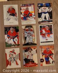 MaxSold Auction: Carey Price - Montreal Canadiens - 9 CARD LOT - Newmarket (Ontario, Canada) SELLER MANAGED Reseller Online Auction - Lundys Lane