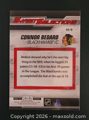 MaxSold Auction: CONNOR BEDARD ROOKIE CARD - Newmarket (Ontario, Canada) SELLER MANAGED Reseller Online Auction - Lundys Lane