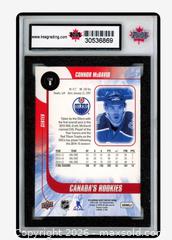 MaxSold Auction: CONNOR MCDAVID - Edmonton Oilers - Rookie Year - Graded card   - Newmarket (Ontario, Canada) SELLER MANAGED Reseller Online Auction - Lundys Lane