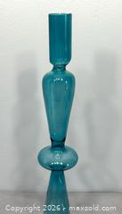 MaxSold Auction: Hand Blown Glass Bubble Candlestick 12” - Newmarket (Ontario, Canada) SELLER MANAGED Reseller Online Auction - Lundys Lane