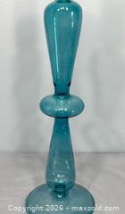 MaxSold Auction: Hand Blown Glass Bubble Candlestick 12” - Newmarket (Ontario, Canada) SELLER MANAGED Reseller Online Auction - Lundys Lane