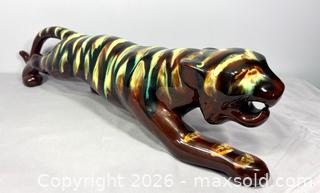 MaxSold Auction: Huge Vintage 1960s CCC Pottery Prowling Jaguar Sculpture 22” - Newmarket (Ontario, Canada) SELLER MANAGED Reseller Online Auction - Lundys Lane
