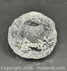 MaxSold Auction: Large Vintage Kosta Boda Sweden Snowball Votive Candle Holder Design by Ann Wärff - Newmarket (Ontario, Canada) SELLER MANAGED Reseller Online Auction - Lundys Lane