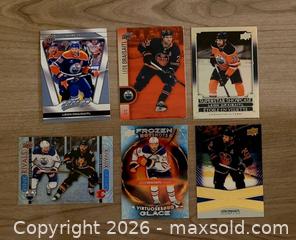 MaxSold Auction: Leo Draisaitl - Edmonton Oilers - 6 CARD LOT - Newmarket (Ontario, Canada) SELLER MANAGED Reseller Online Auction - Lundys Lane