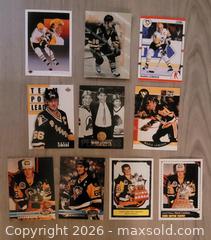 MaxSold Auction: Mario Lemieux  - Vintage 10 CARD LOT - Newmarket (Ontario, Canada) SELLER MANAGED Reseller Online Auction - Lundys Lane