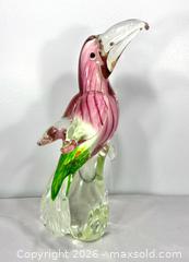 MaxSold Auction: Murano Style Art Glass Tuscan Figurine 12” - Newmarket (Ontario, Canada) SELLER MANAGED Reseller Online Auction - Lundys Lane