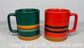 MaxSold Auction: Pair of Pendleton Woolen Mills Stoneware Mugs  - Newmarket (Ontario, Canada) SELLER MANAGED Reseller Online Auction - Lundys Lane