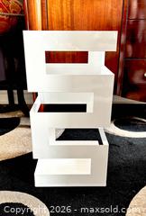 MaxSold Auction: Post Modern Metal Abstract Umbrella Stand - Newmarket (Ontario, Canada) SELLER MANAGED Reseller Online Auction - Lundys Lane