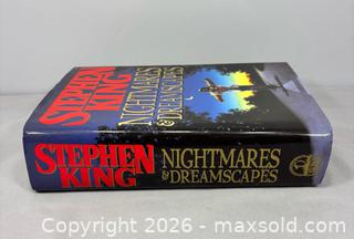 MaxSold Auction: Stephen King Nightmares & Dreamscapes 1st Edition Hardcover Book - Newmarket (Ontario, Canada) SELLER MANAGED Reseller Online Auction - Lundys Lane