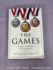 MaxSold Auction: THE GAMES A GLOBAL HISTORY of THE OLYMPICS Hardcover Book - Newmarket (Ontario, Canada) SELLER MANAGED Reseller Online Auction - Lundys Lane