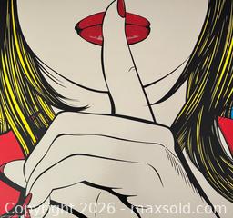 MaxSold Auction: Vintage 1999 Pop Art Wall Decoration From the IKEA Solmyra Series - Newmarket (Ontario, Canada) SELLER MANAGED Reseller Online Auction - Lundys Lane