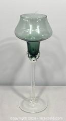 MaxSold Auction: Vintage Art Smoke Glass Pedestal Candle Holder - Newmarket (Ontario, Canada) SELLER MANAGED Reseller Online Auction - Lundys Lane