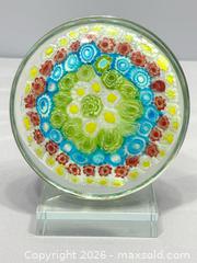 MaxSold Auction: Vintage Italian Murano Millefiori Paperweight - Newmarket (Ontario, Canada) SELLER MANAGED Reseller Online Auction - Lundys Lane