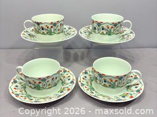 MaxSold Auction: Vintage Limoges Ceralene A. Raynaud Jardin Chinois (Chinese Garden) Teacup & Saucer Set - Newmarket (Ontario, Canada) SELLER MANAGED Reseller Online Auction - Lundys Lane